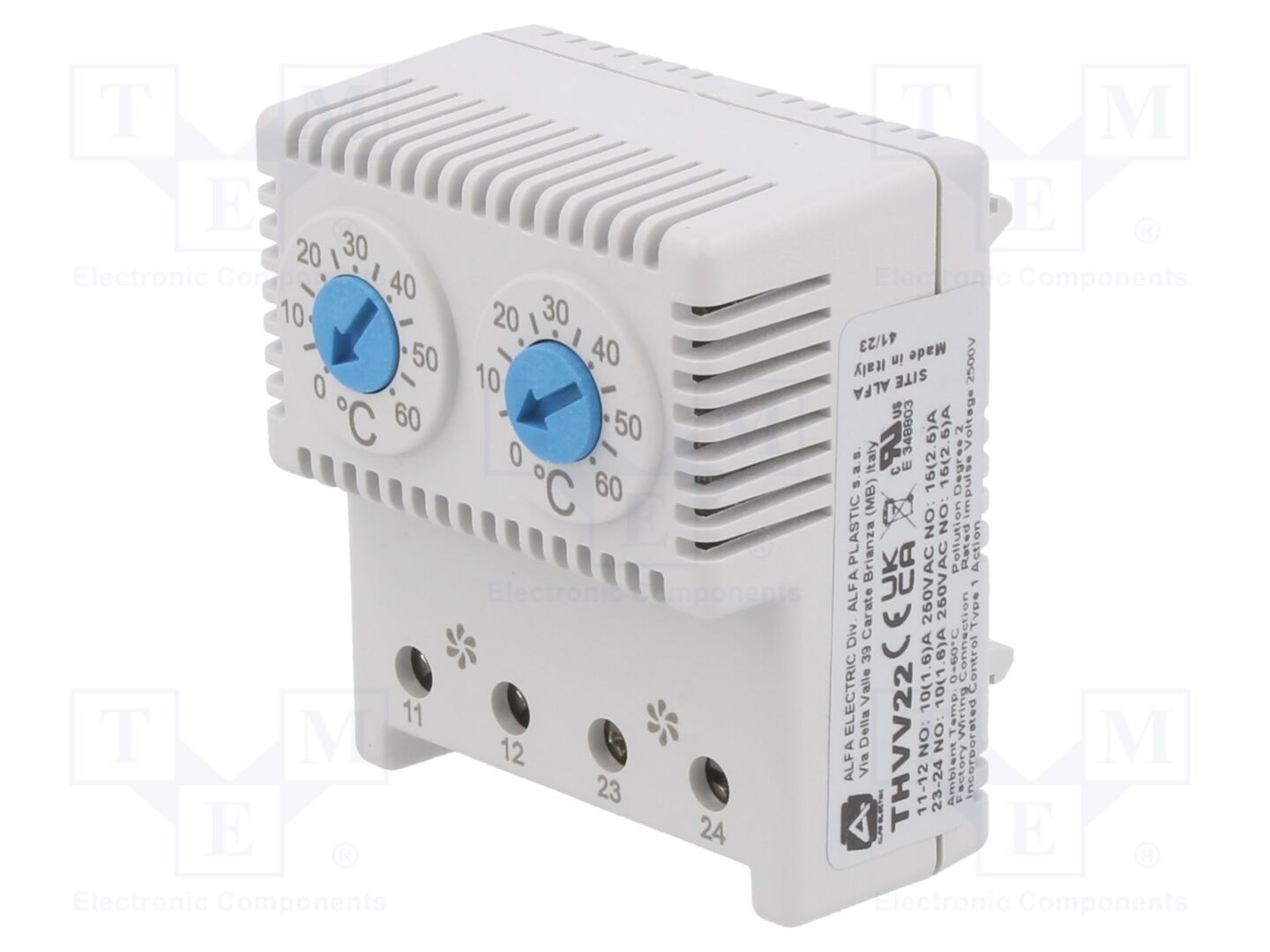Alfa Electric THVV22 Termostaatti 10A, 250VAC