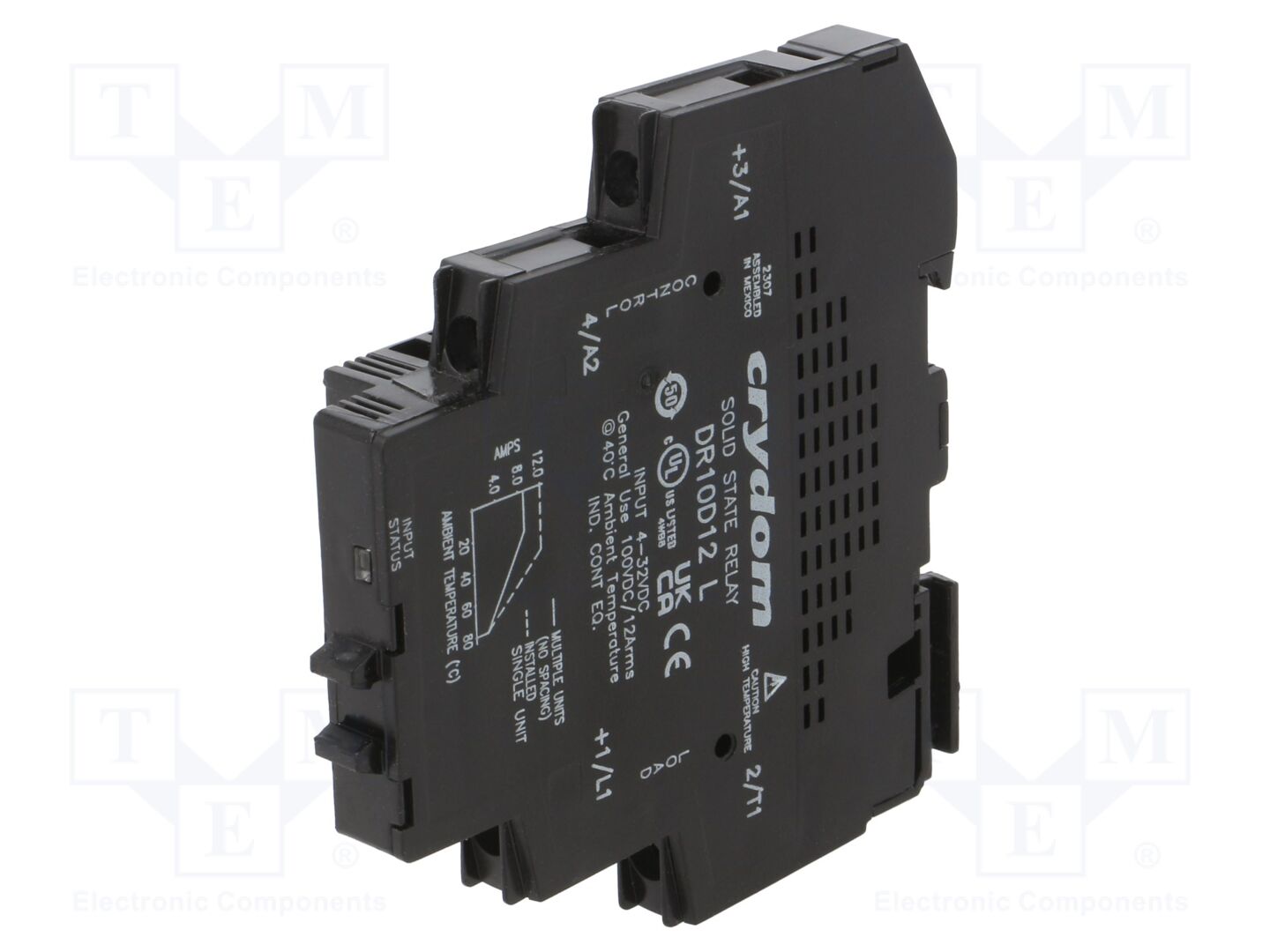 SENSATA / CRYDOM DR10D12 Puolijohderele 12A