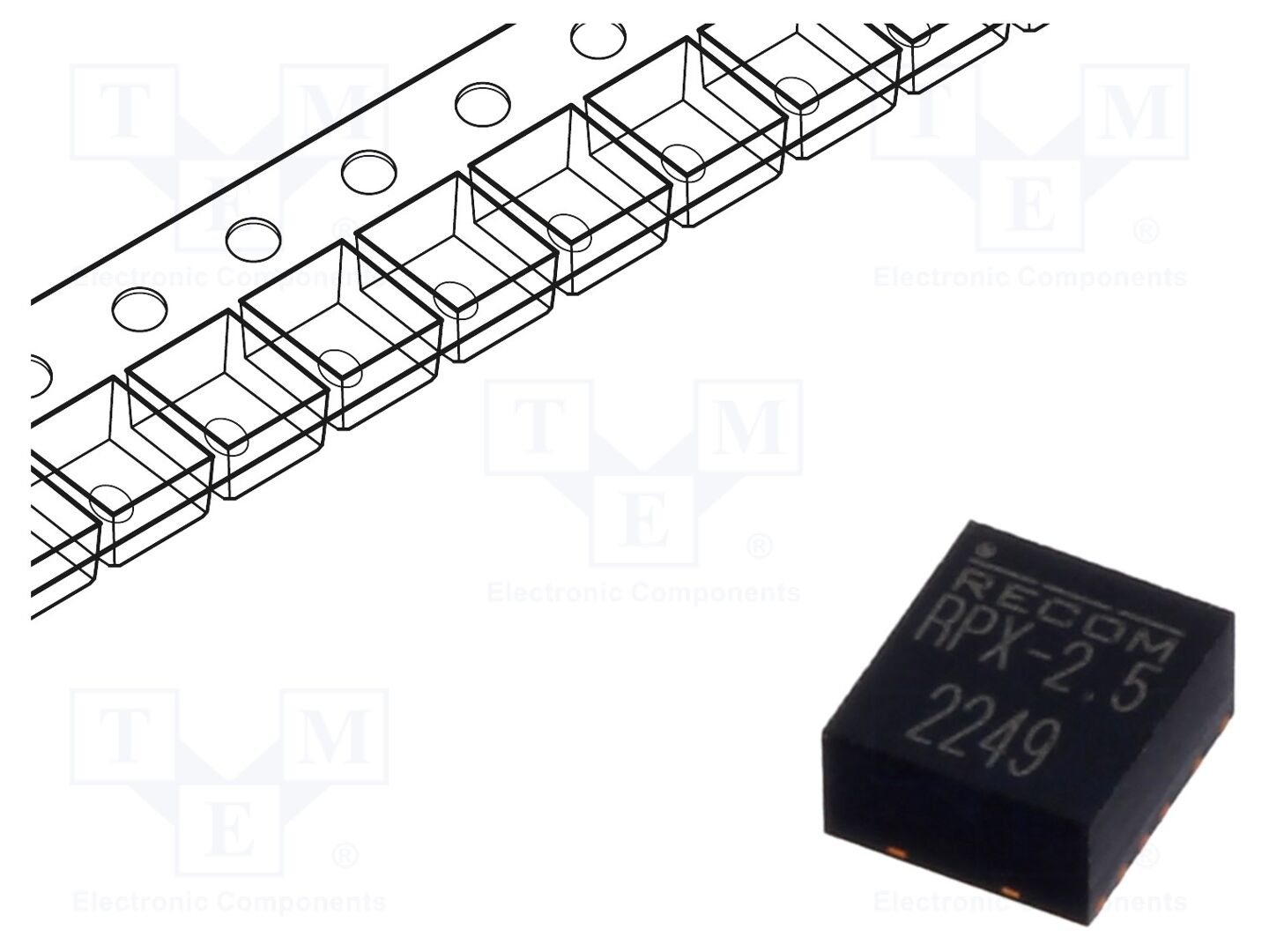 RECOM RPX-2.5-CT DC/DC-muunnin 2.5A