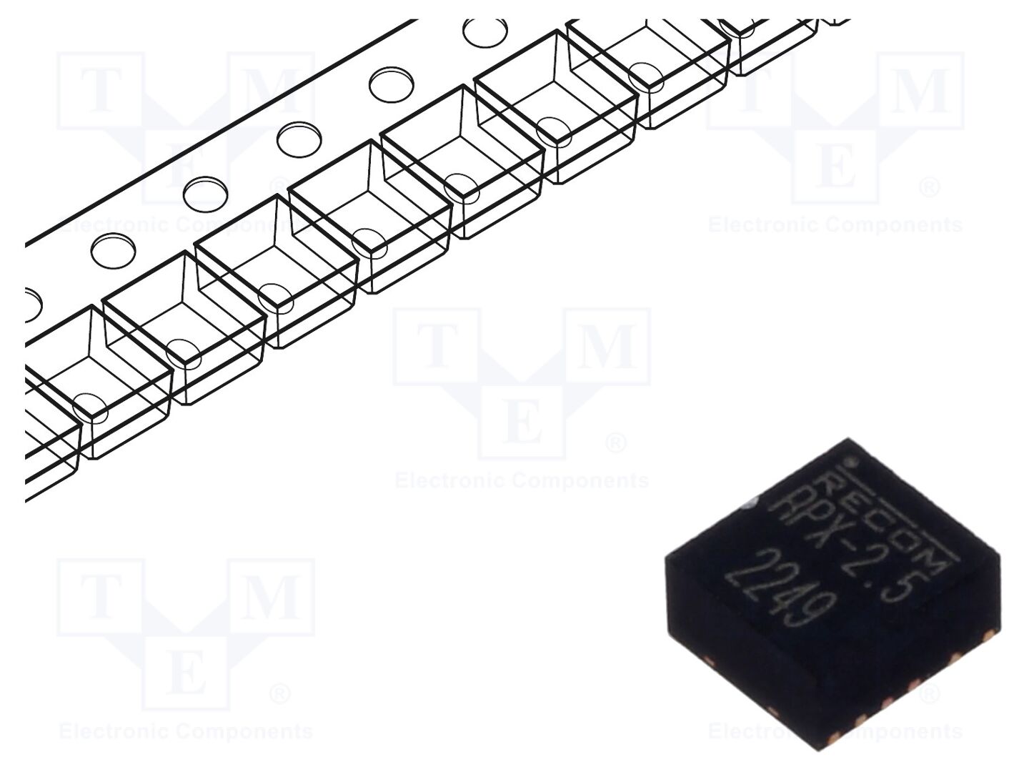 RECOM RPX-2.5-R DC/DC-muunnin 2.5A