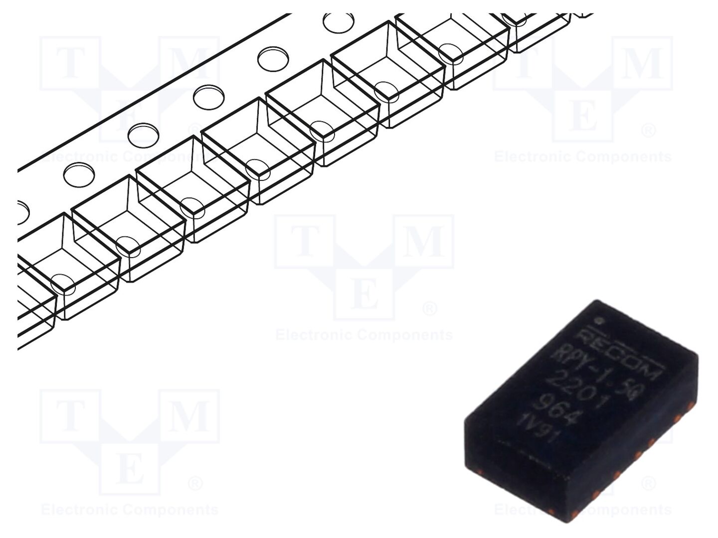RECOM RPY-1.5Q-CT DC/DC-muunnin 1500mA