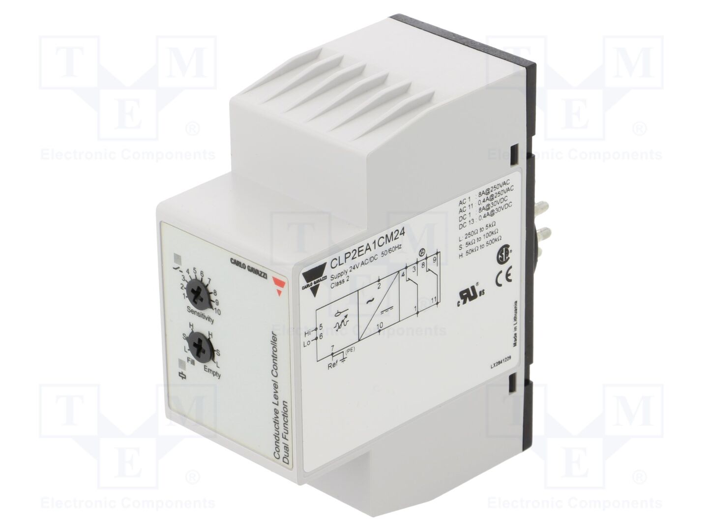 CARLO GAVAZZI CLP2EA1CM24 Valvontarele 24V