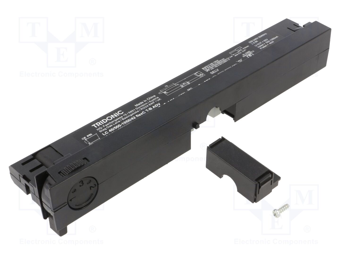 TRIDONIC LC 40/500-1050/42 FLEXC T-B ADV LED-virtalähde 40W 12-42VDC