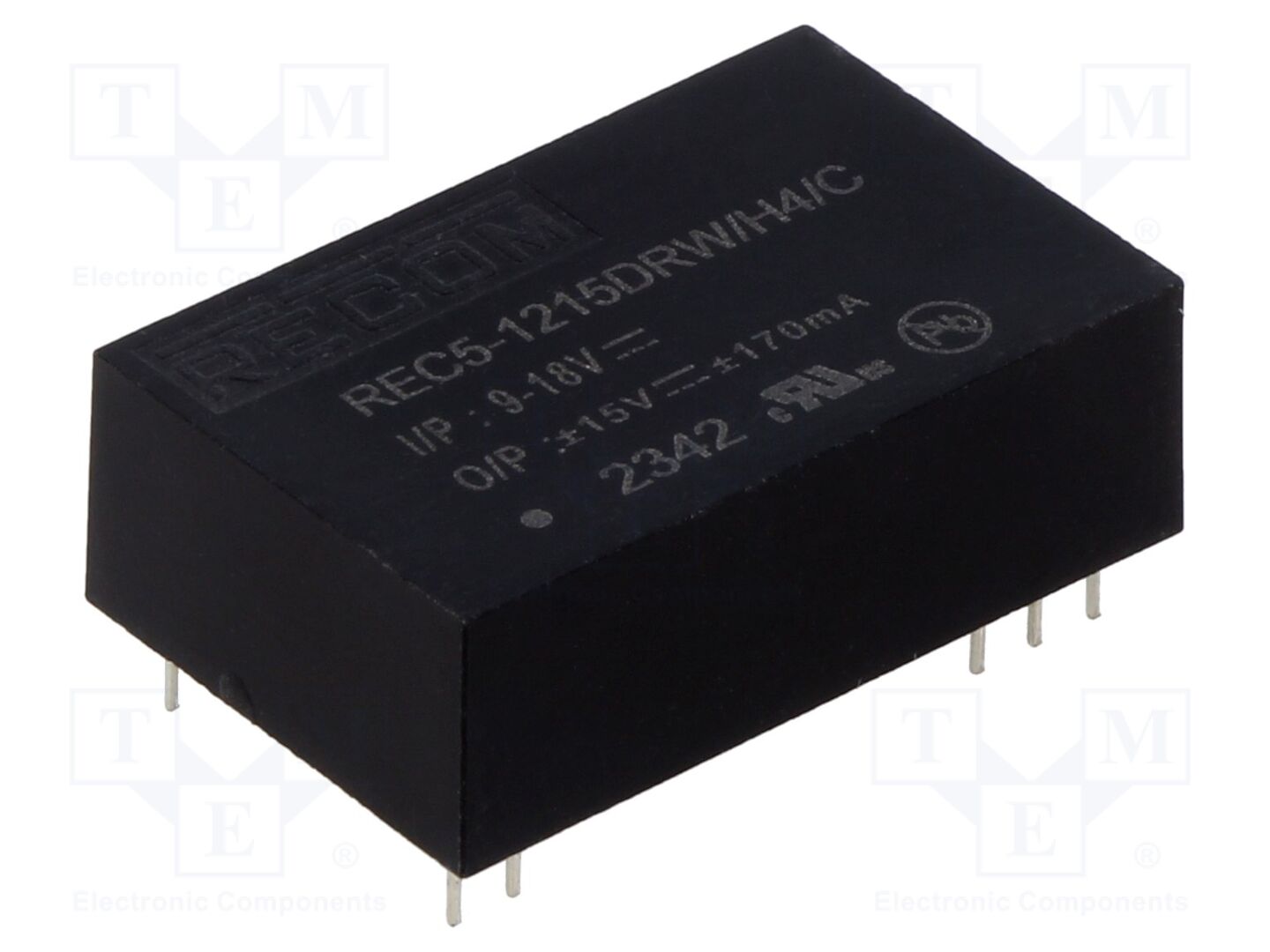 RECOM REC5-1215DRW/H4/C DC/DC-muunnin 5W