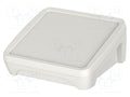 BOPLA BOP1212P-9016-SET Pöytäkotelo 122x118x57.6mm