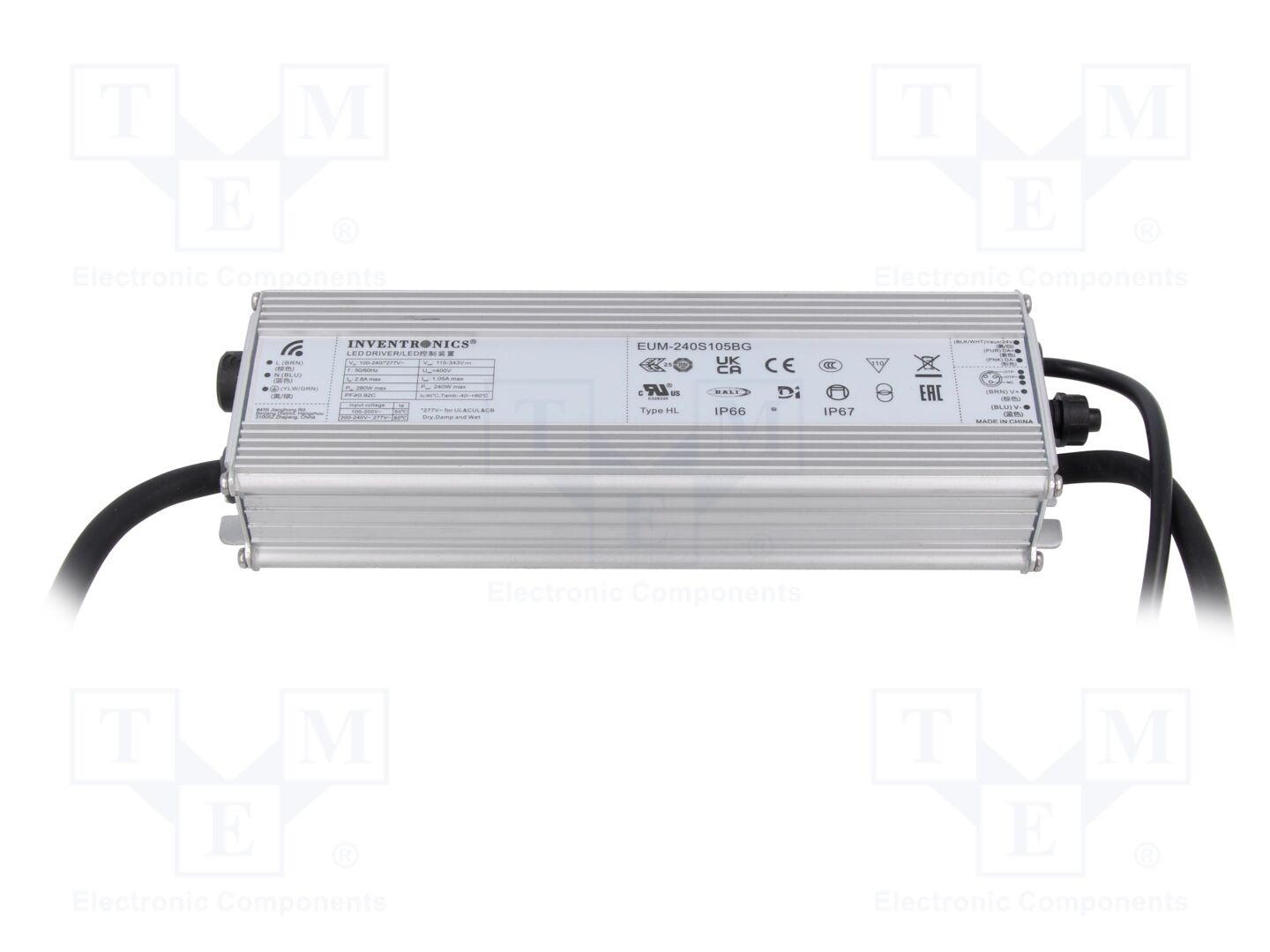INVENTRONICS EUM-240S105BG LED-virtalähde 240W 115-343V
