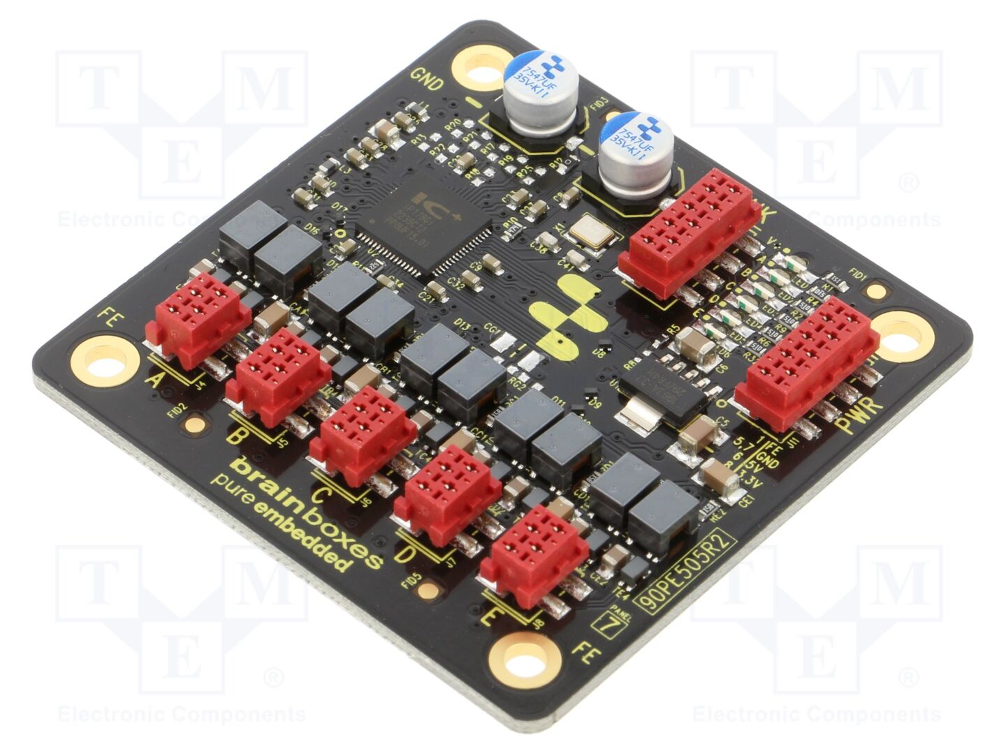 BRAINBOXES PE-505 Ethernet-kytkin 3.3VDC,5VDC