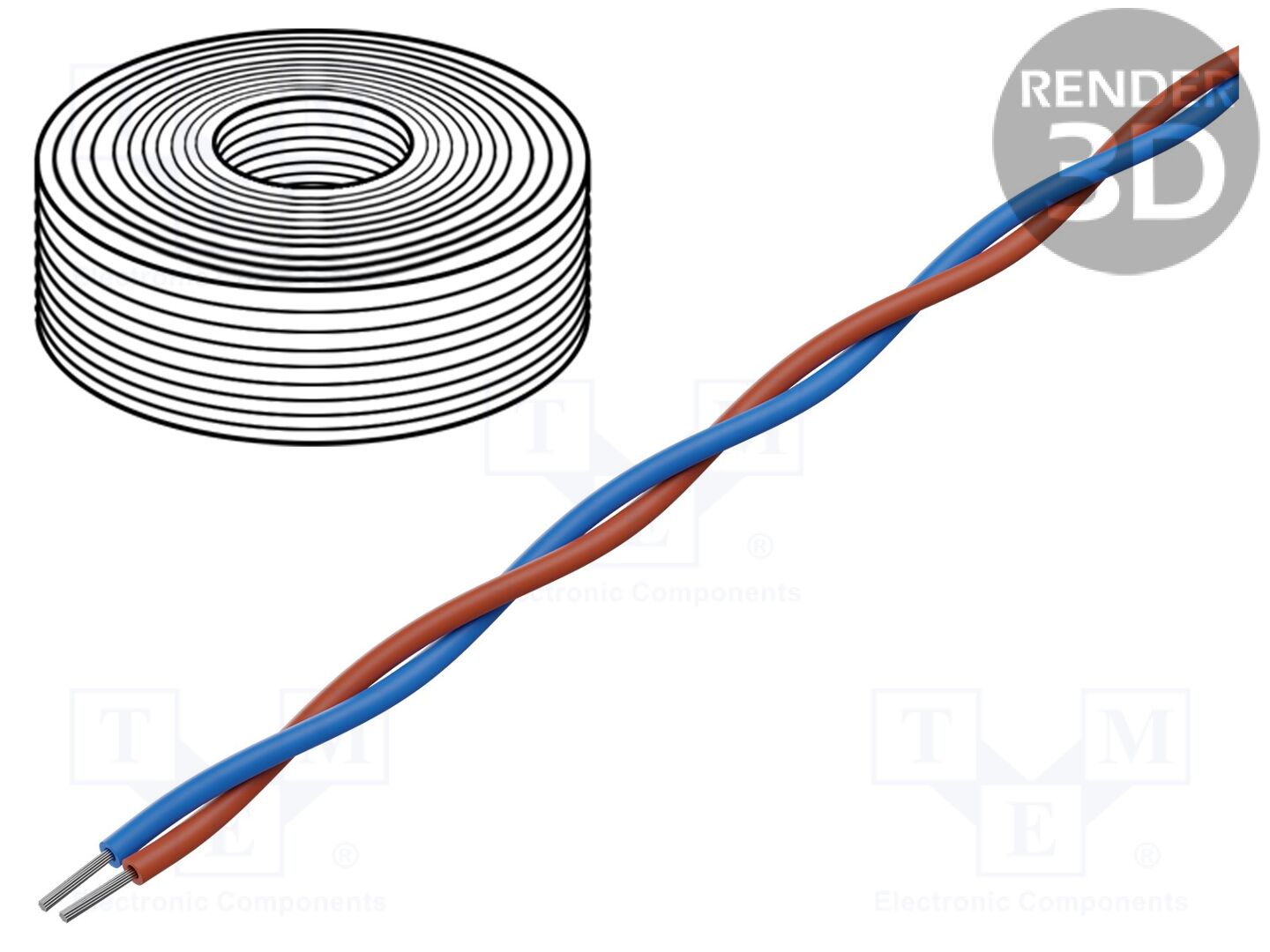HELU AE 1 L 2X1,5 QMM Kompensointijohto 2x1,5 mm²
