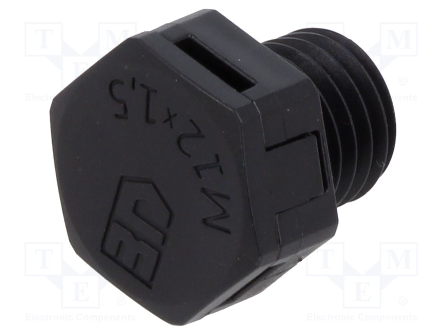 FIBOX GVPPA-M12L-BK-9005 Paineentasauslaite IP68