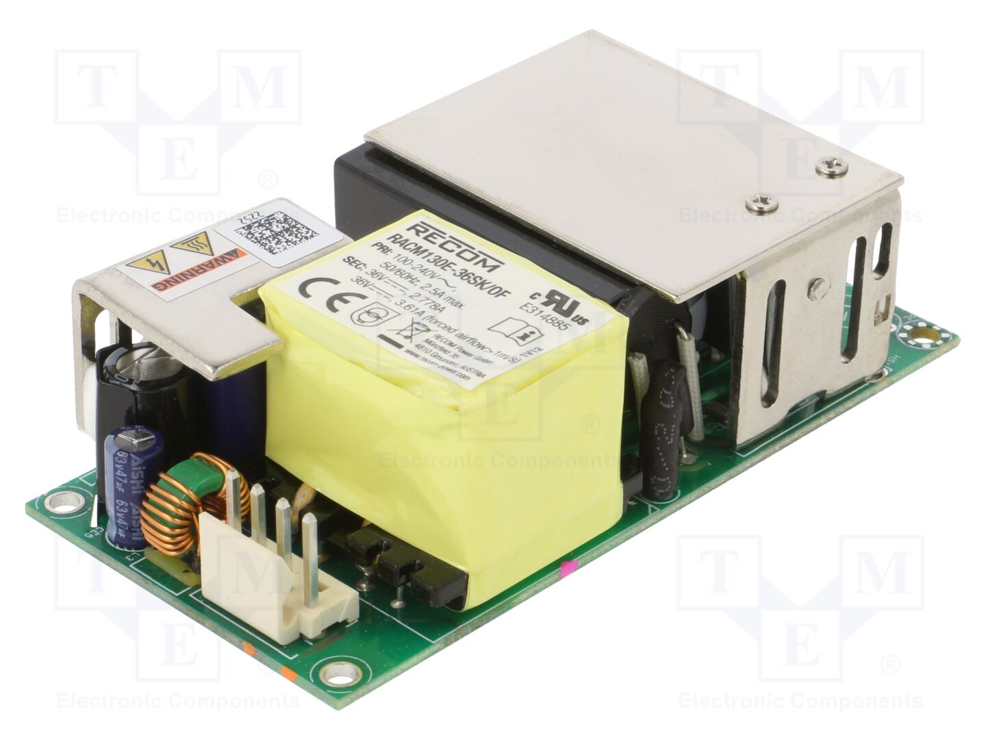 RECOM RACM130E-36SK/OF Avoin kytkinlähde 130W 36VDC 3.61A