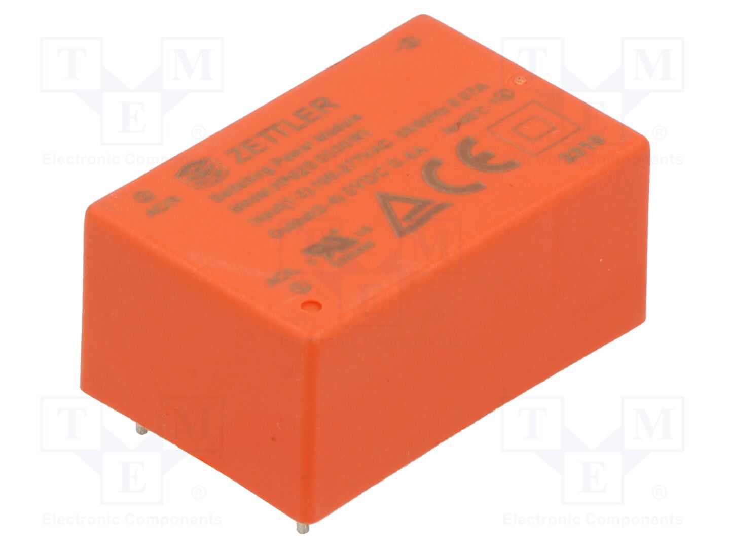 ZETTLER HP02S0500WI PCB AC/DC muunnin 2W