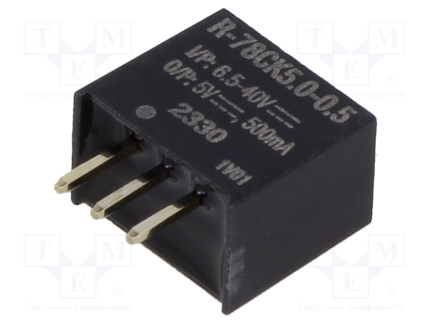 RECOM R-78CK5.0-0.5 DC/DC-muunnin 500mA, 5VDC
