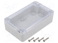 KRADEX ZP125.75.37JP TM ABS-PC Yleiskotelo 125x75x37mm