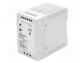 QOLTEC 50914 DIN-kiskoon kiinnitettävä kytkentäsähkönsyöttö 90W 12VDC 7,5A