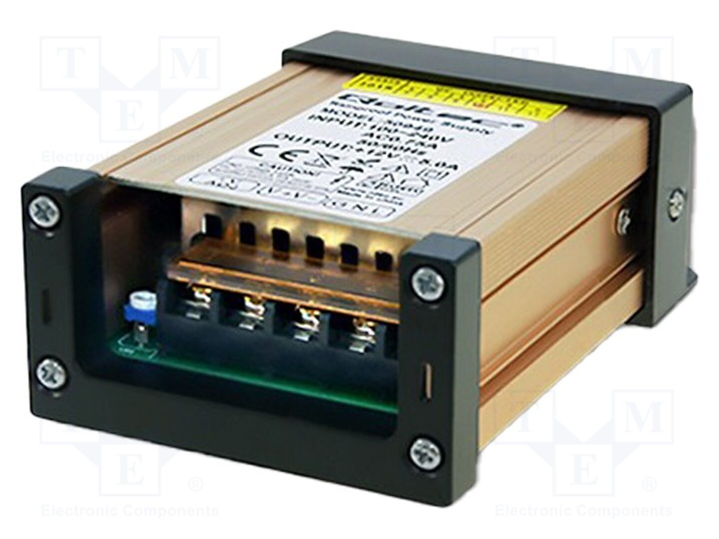 QOLTEC 50949 Sisäänrakennettu kytkentäsähkölaite 60W vakiojännite