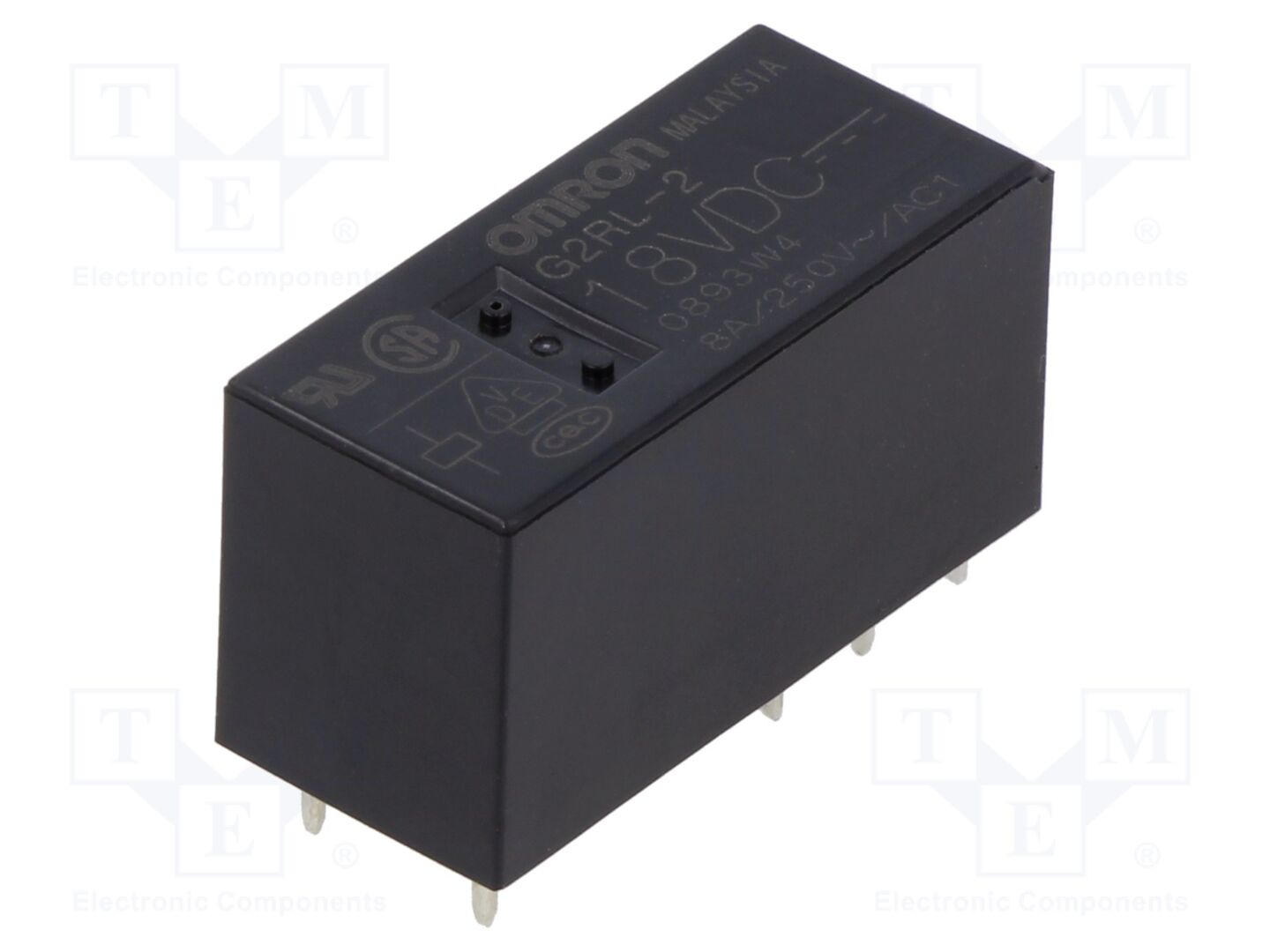 OMRON Electronic Components G2RL-2-DC18 Sähkömagneettinen rele 18VDC