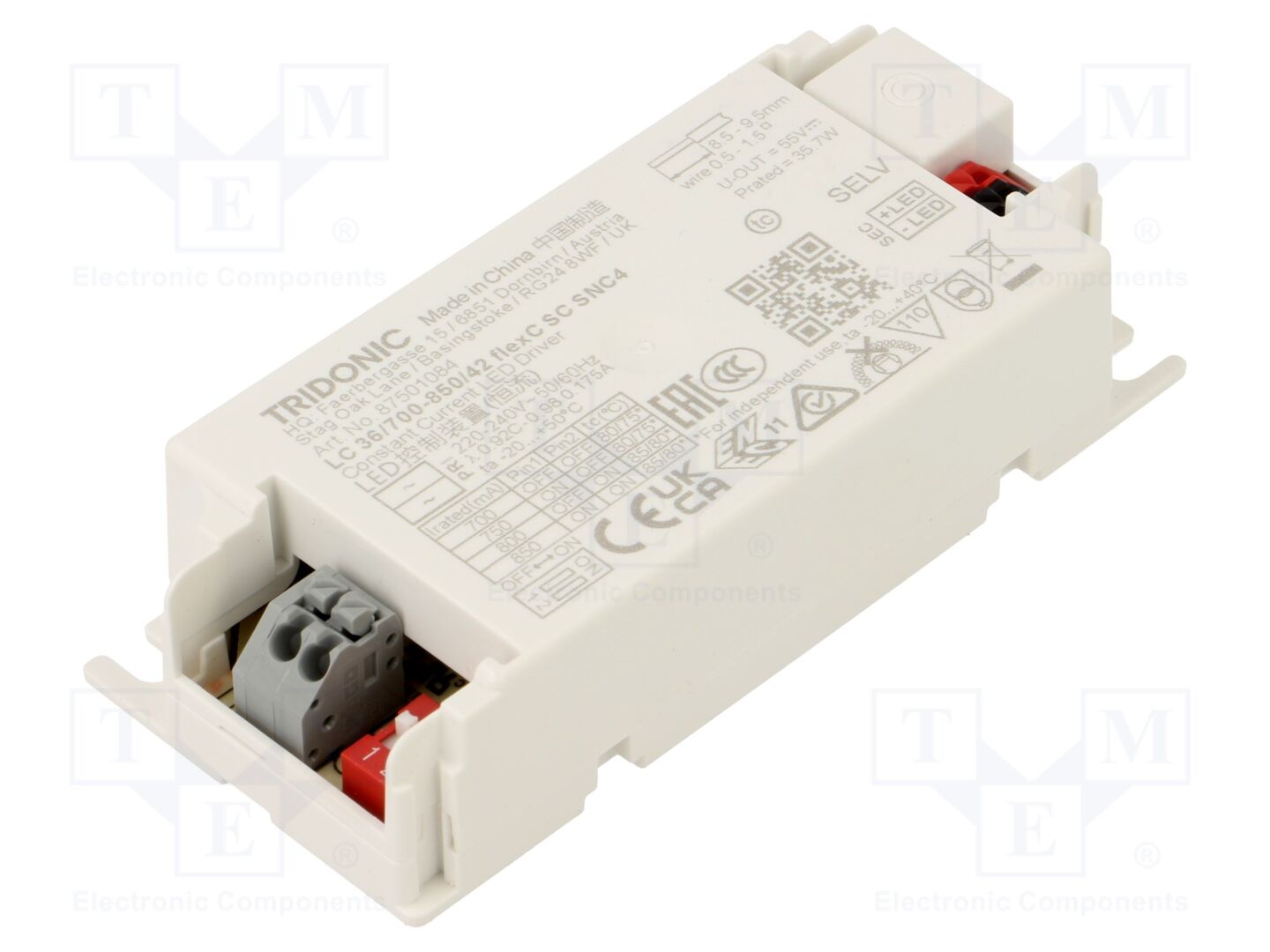 TRIDONIC LC 36/700-850/42 FLEXC SC SNC4 LED-virtalähde 36W 24-42VDC