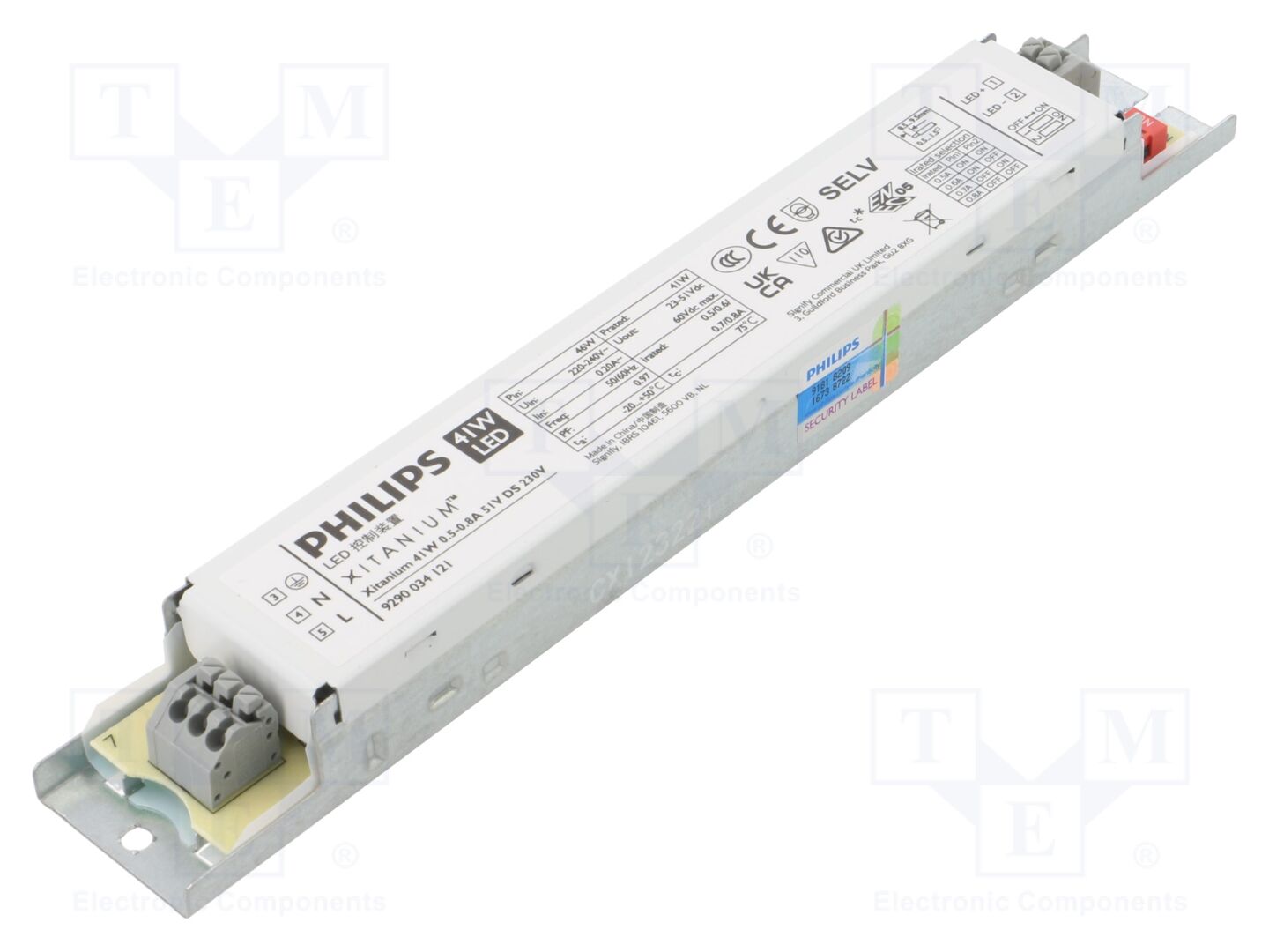 PHILIPS XITANIUM 41W LED-virtalähde 51V 0.5-0.8A 230V