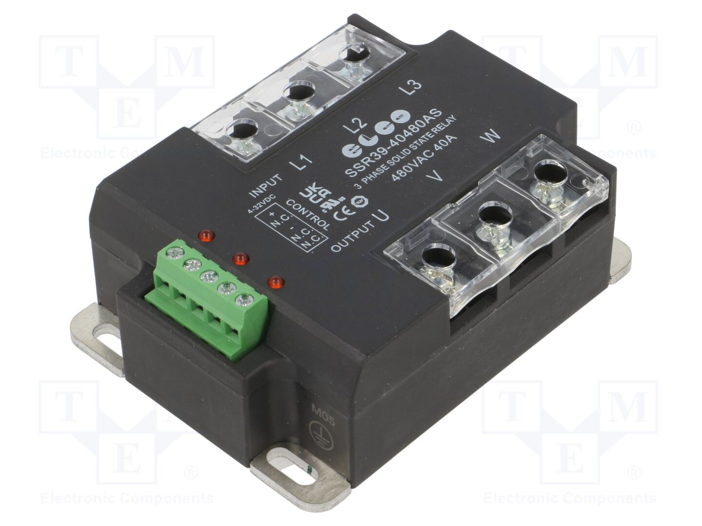 ELCO SRL SSR39-40480AS Kolmivaiheinen puolijohderele 40A