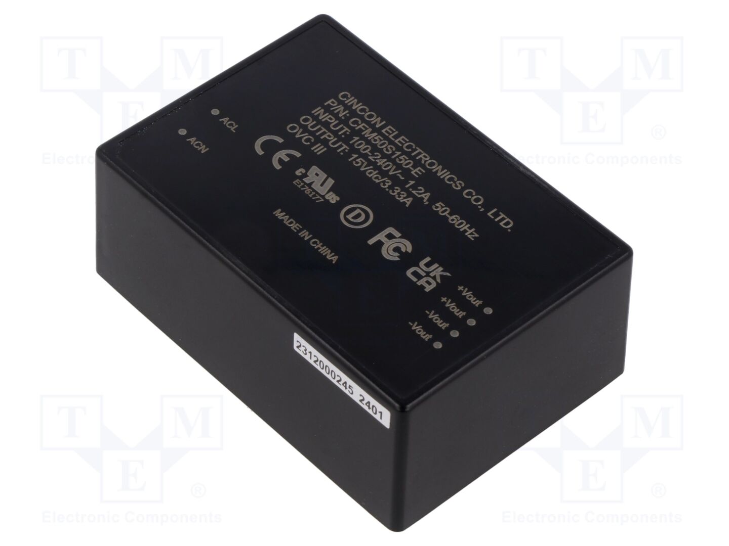 CINCON CFM50S150-E AC/DC-muunnin 50W