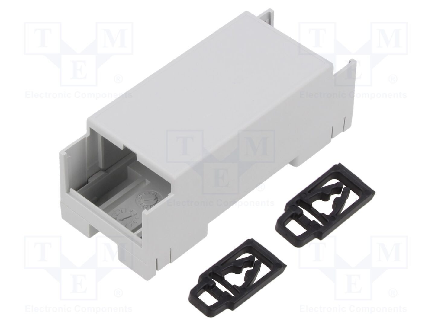 KRADEX ZD3102J-ABS-V0 DIN-kiskoasennuskotelo 90x36x33.5mm (50 kpl erä)