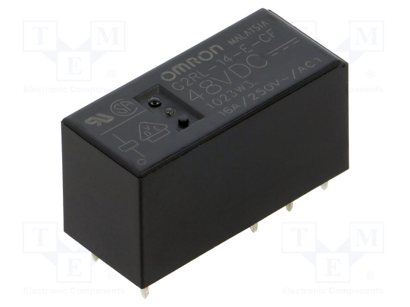 OMRON Electronic Components G2RL-14-E-CF-DC48 Sähkömagneettinen rele 48VDC
