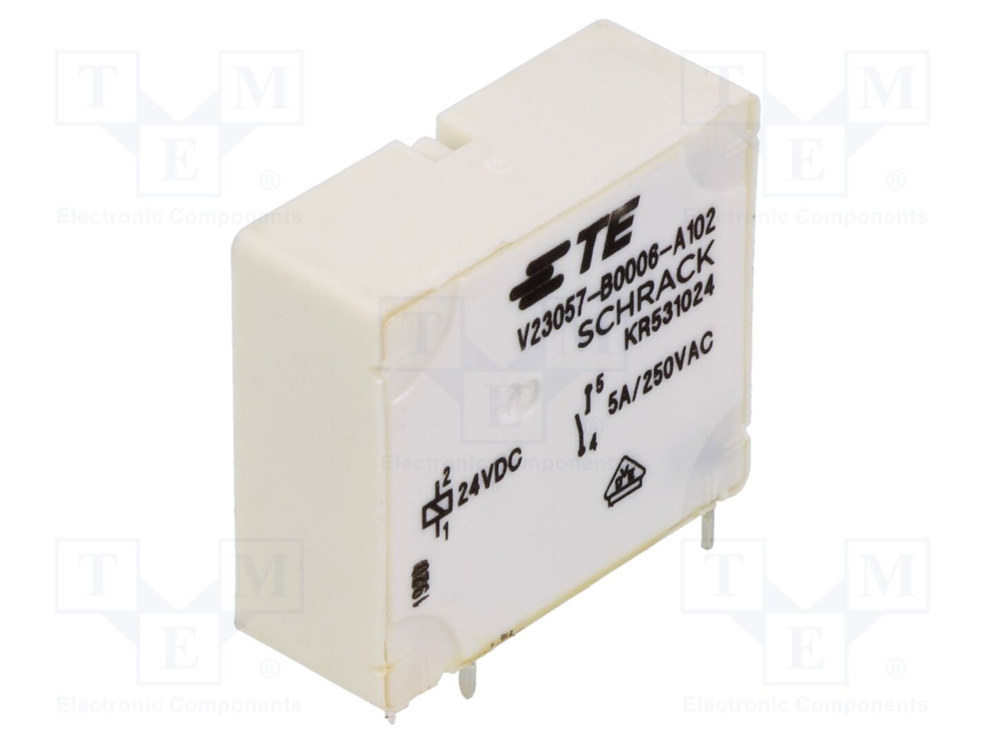 TE Connectivity V23057B0006A102 Sähkömagneettinen rele 24VDC