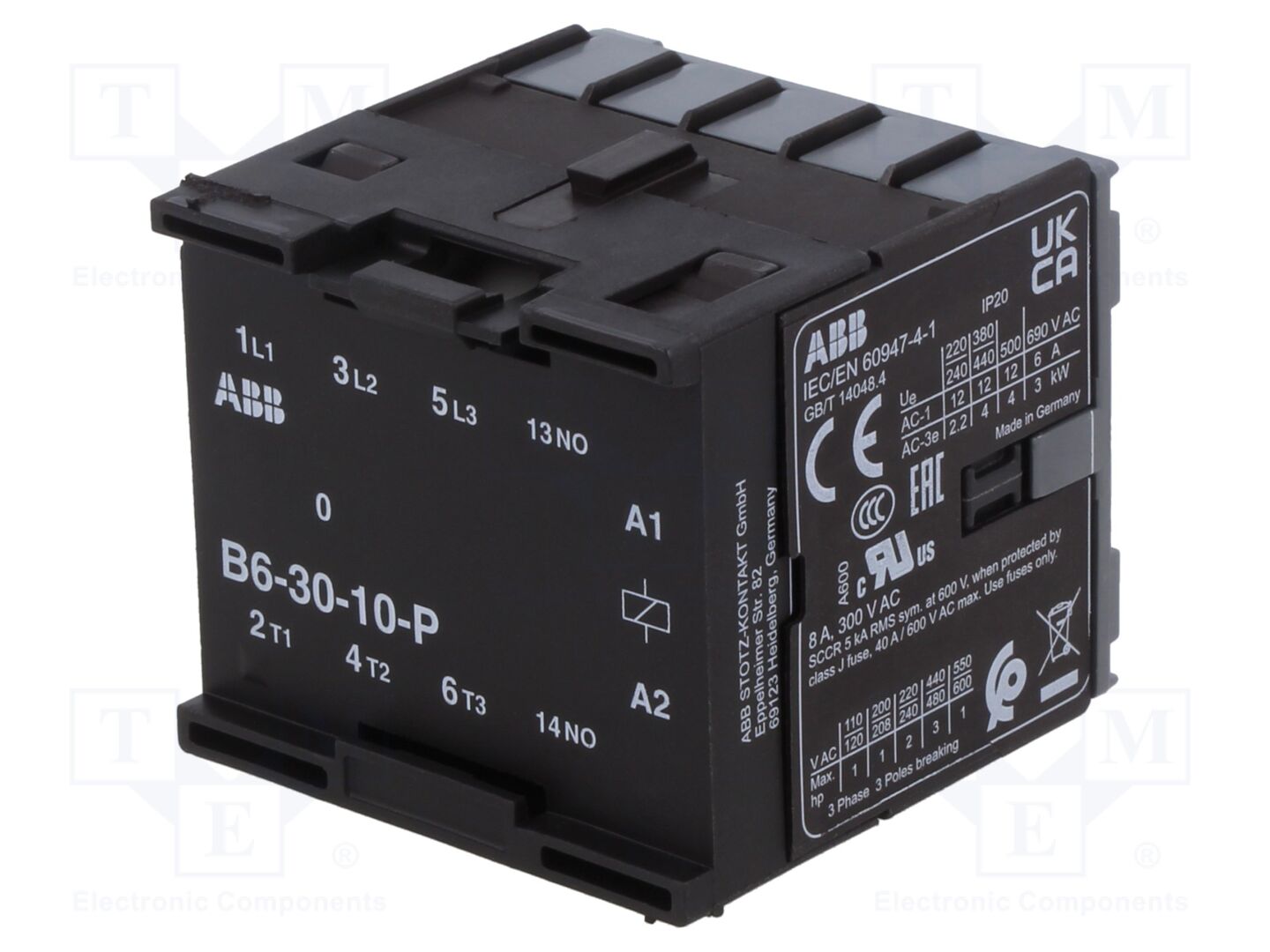 ABB B6-30-10-P-80 Kontaktori 6A