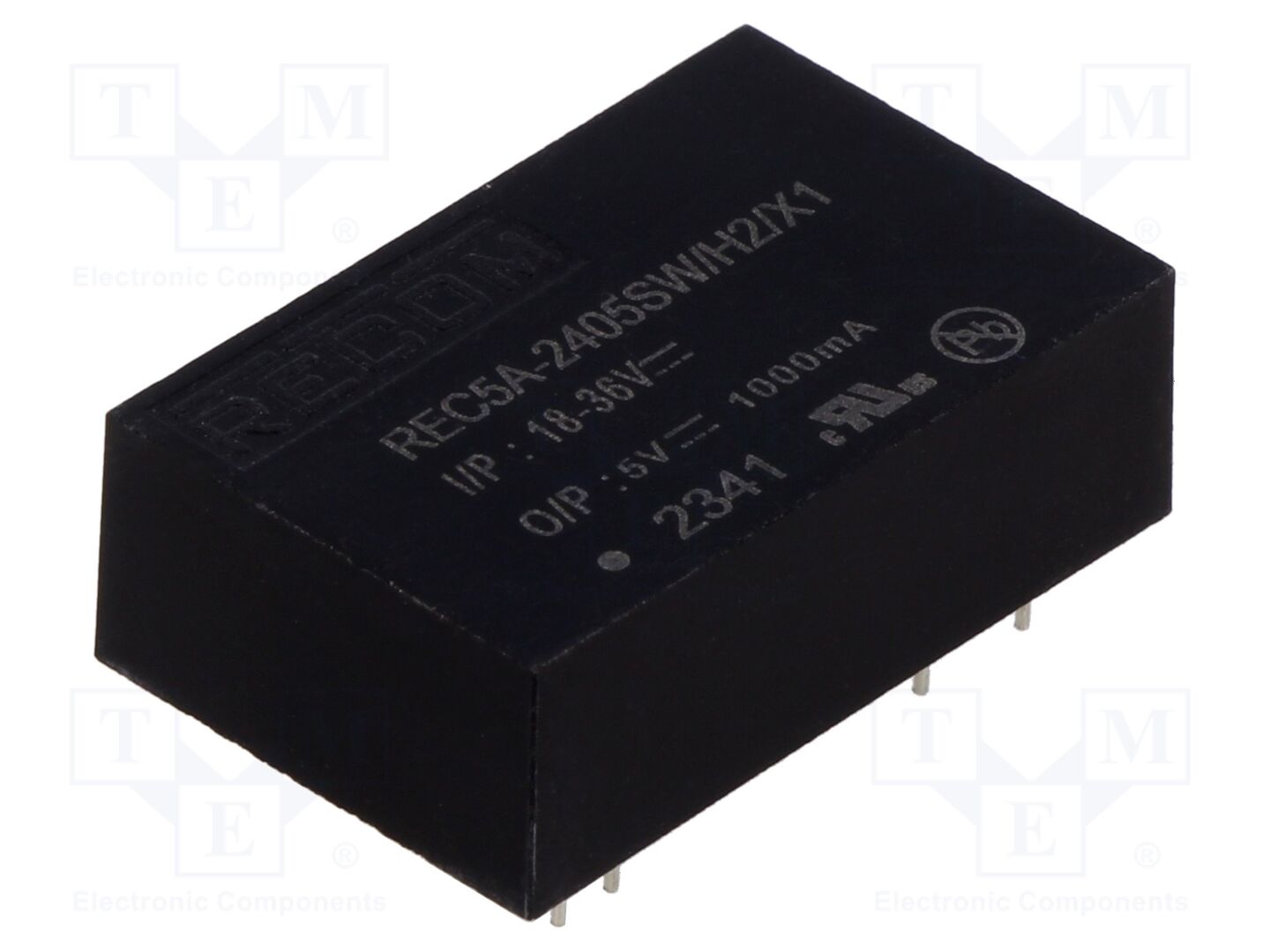 RECOM REC5A-2405SW/H2/X1 DC/DC-muunnin 5W