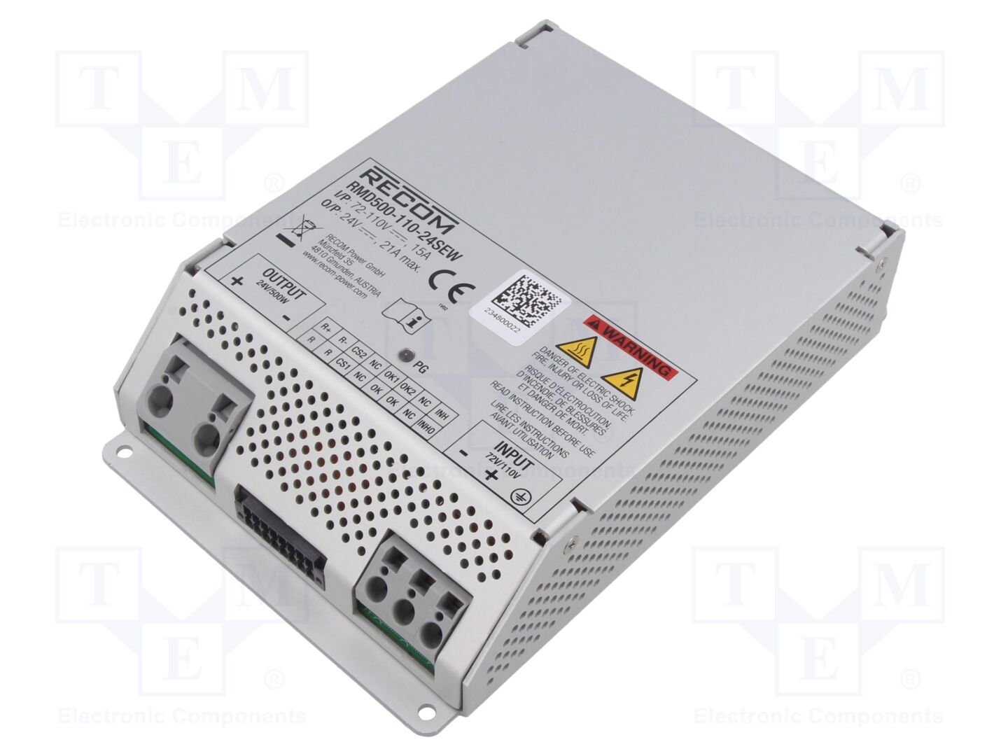 RECOM RMD500-110-24SEW DC/DC-muunnin 500W