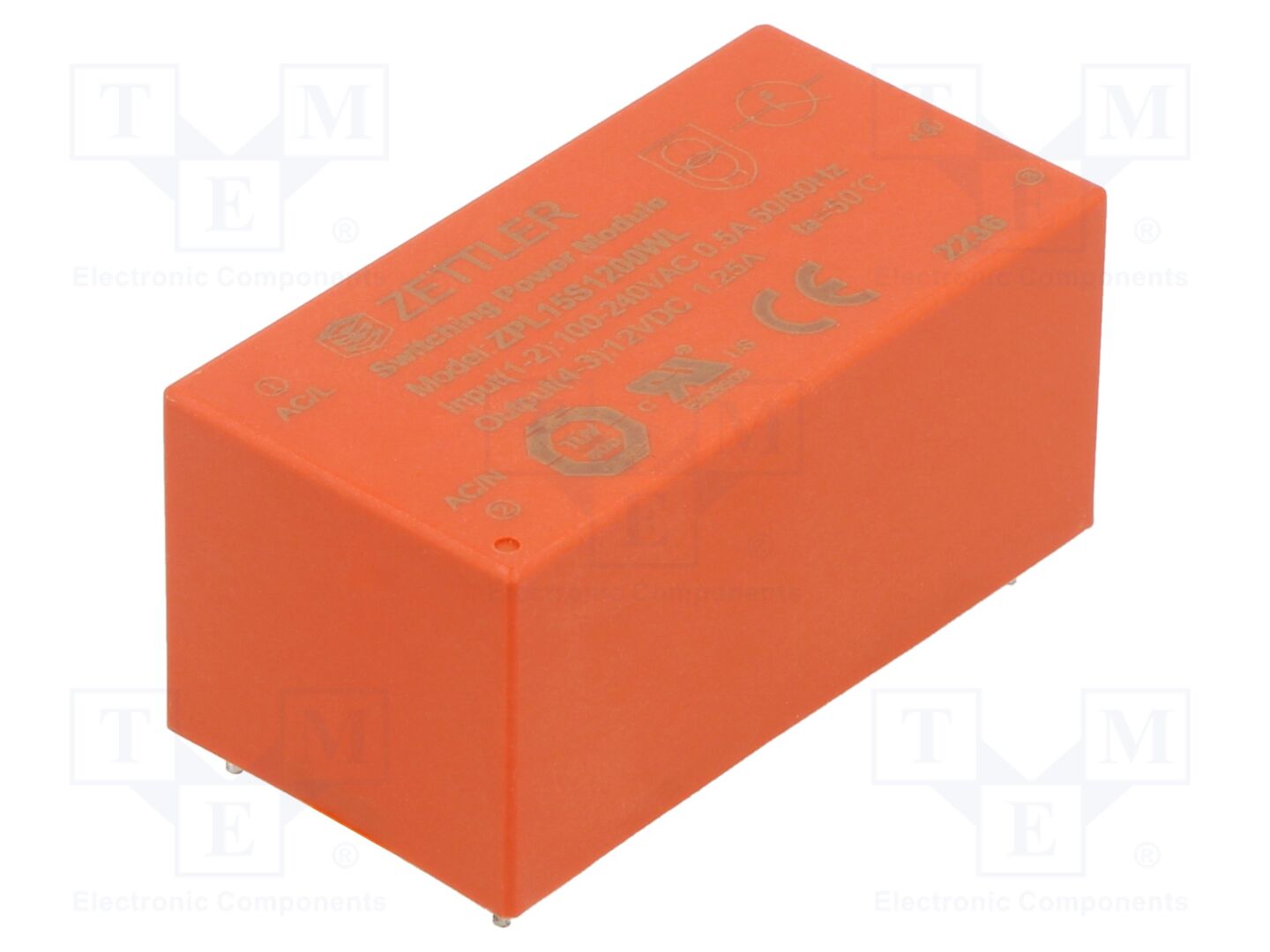 ZETTLER ZPL15S1200WL AC/DC-muunnin 15W