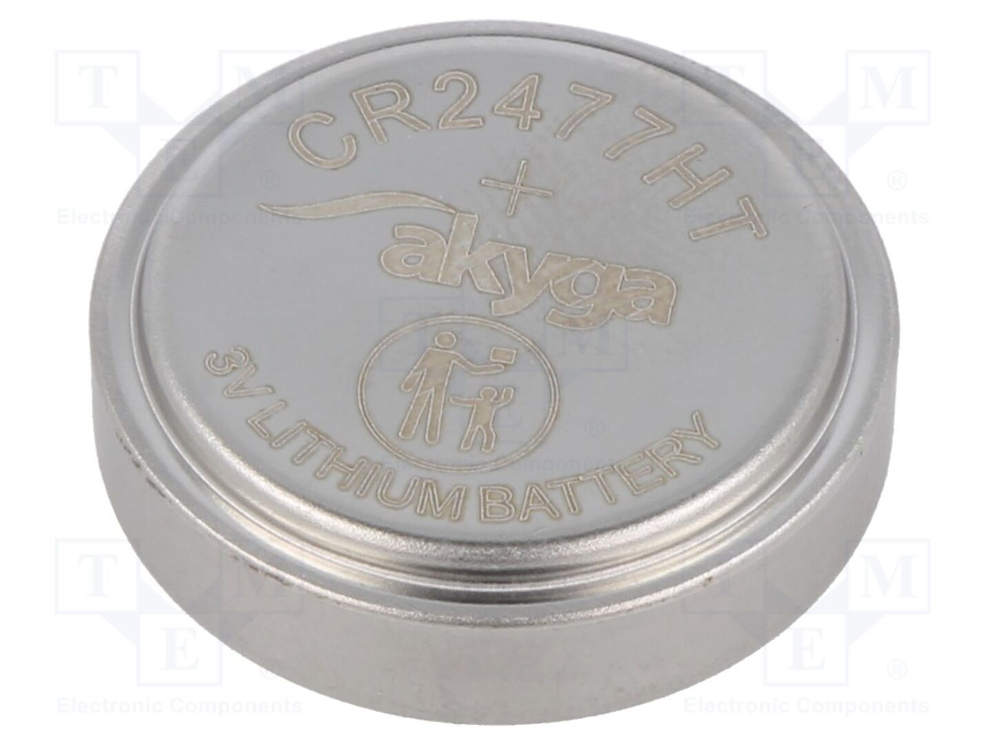 AKYGA BATTERY BAT-CR2477HT/A Litiumparisto 3V (50 kpl erä)