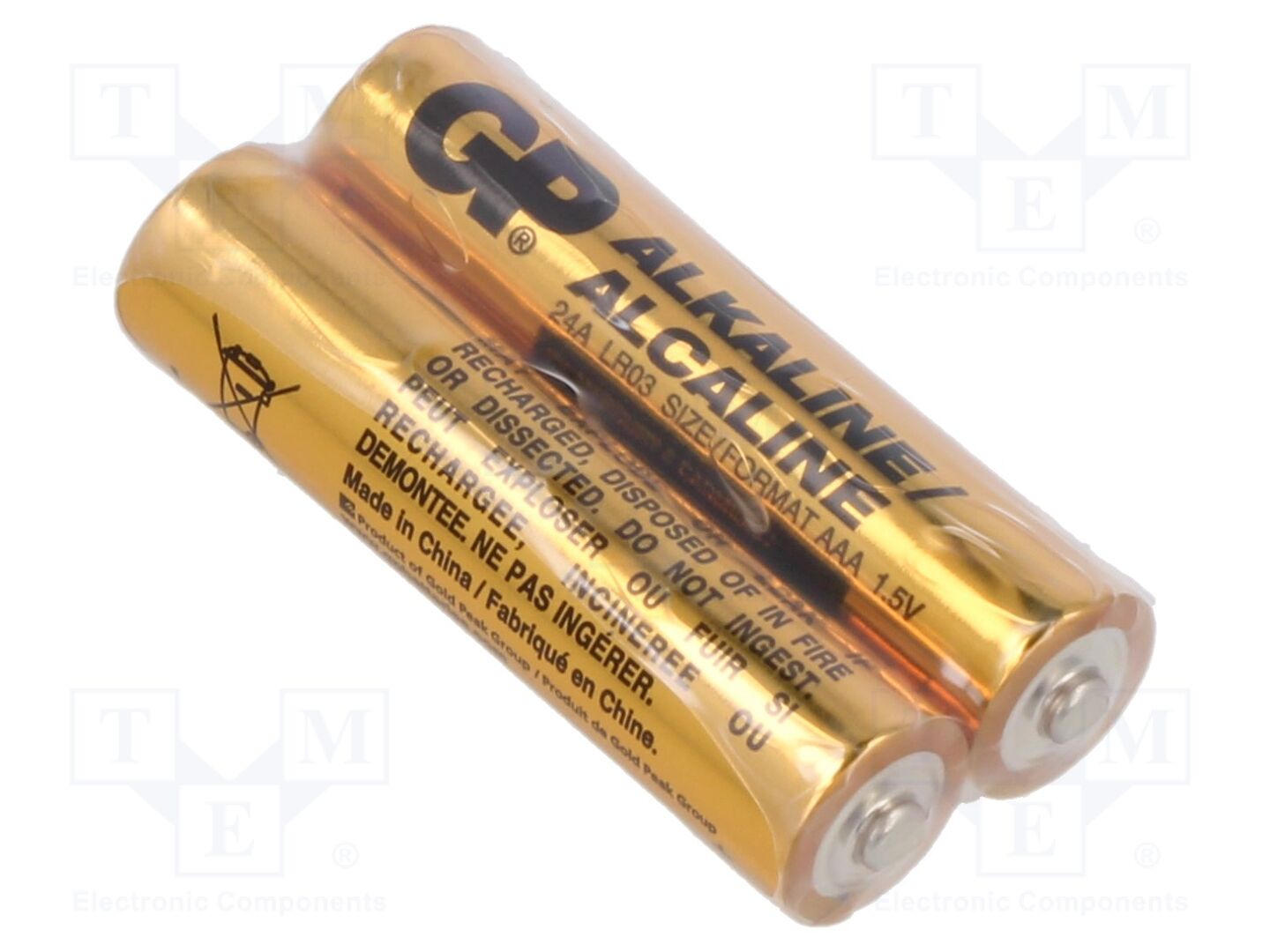 GP BAT-LR3/GP24A-S2 Alkaliparisto 1.5V (50 kpl erä)