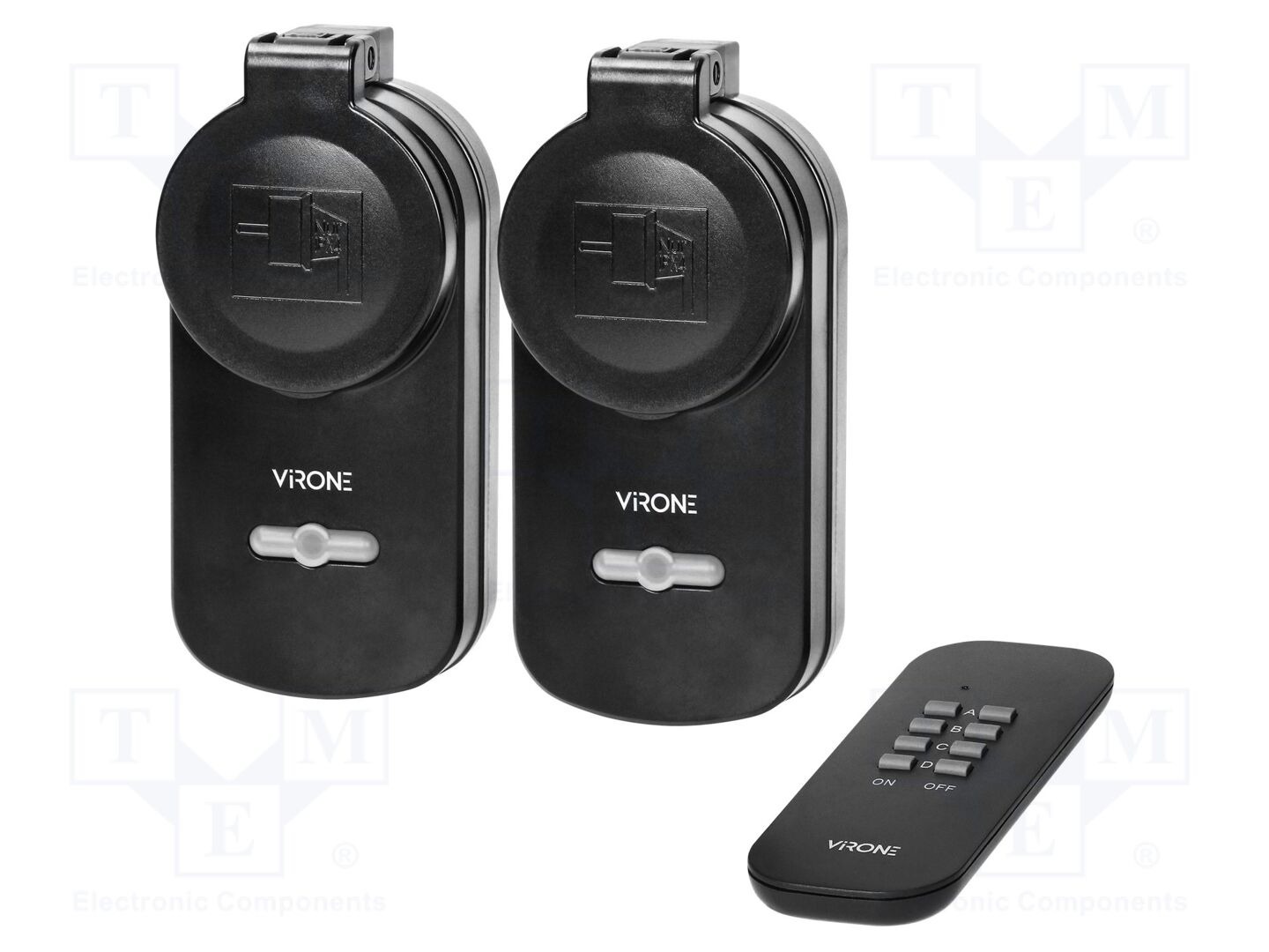 VIRONE VIR-RS-2-SCHUKO Pistorasia 230VAC