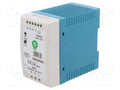 POS MDIN100W24 DIN-kiskoon asennettava kytkentävirtalähde 100W 24VDC