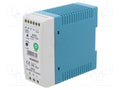 POS MDIN40W12 DIN-kiskoon asennettava kytkentävirtalähde 40W 12VDC