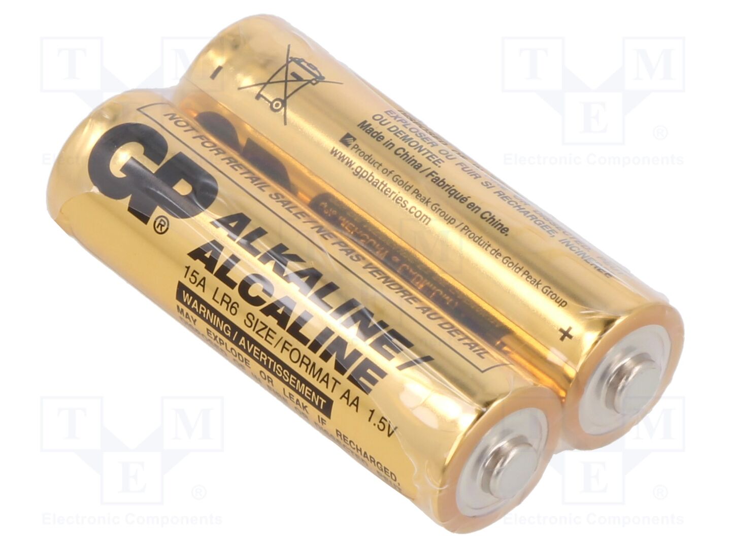 GP BAT-LR6/GP15A-S2 Alkaliparisto AA 1.5V (50 kpl erä)