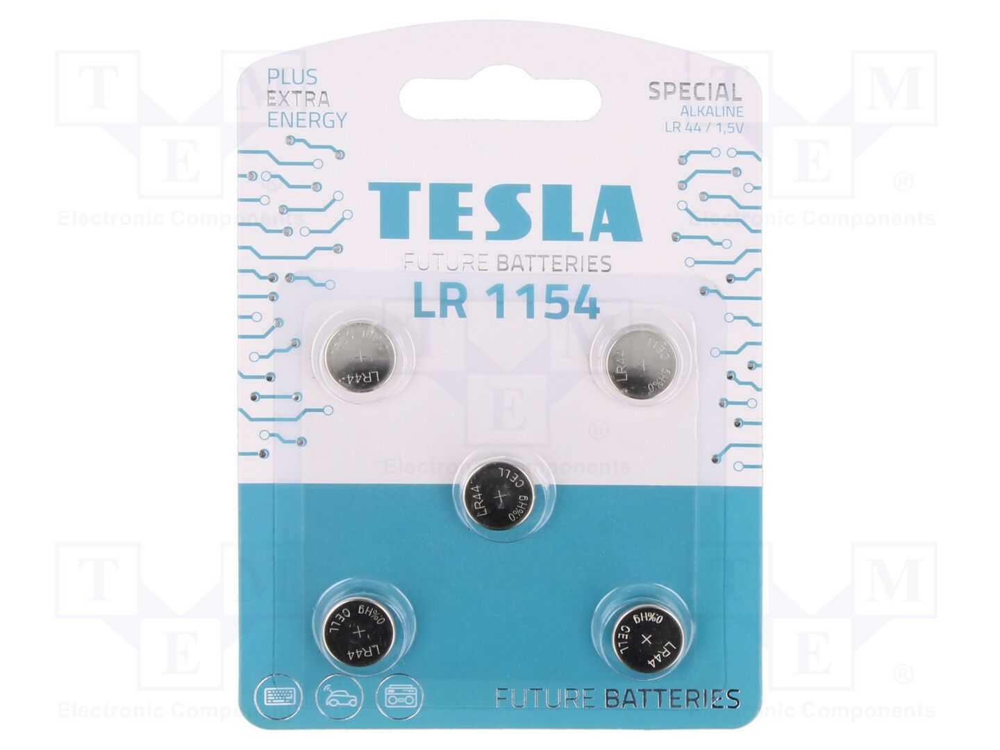 TESLA BATTERIES BAT-LR1154/TESLA-B Paristo 1.5V