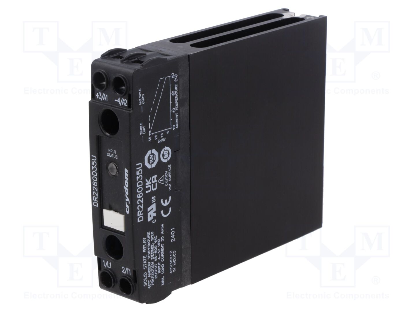 SENSATA / CRYDOM DR2260D35U Kiinteän tilan rele 35A