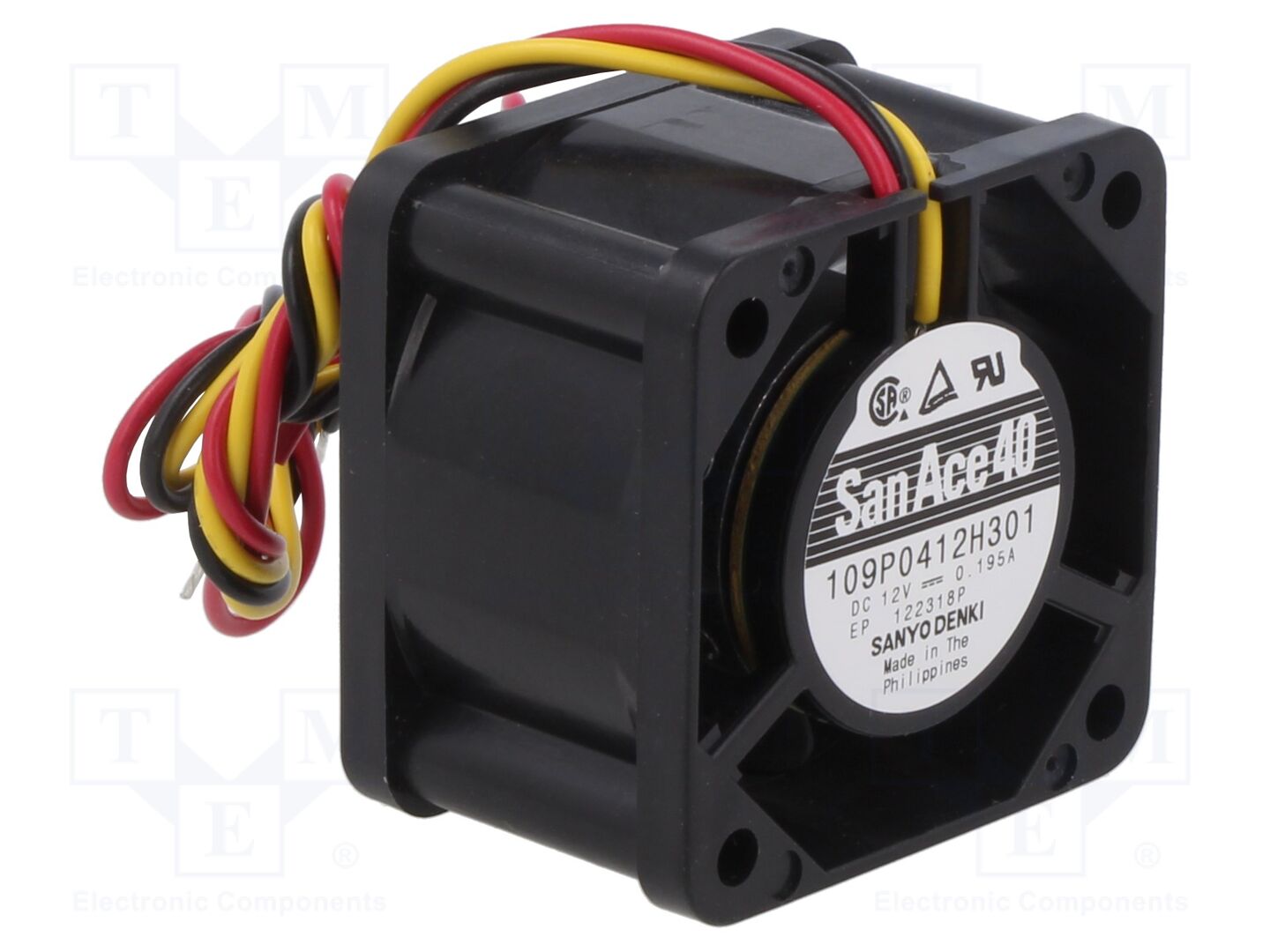 SANYO DENKI 109R0805F402 Aksiaalipuhallin 5VDC