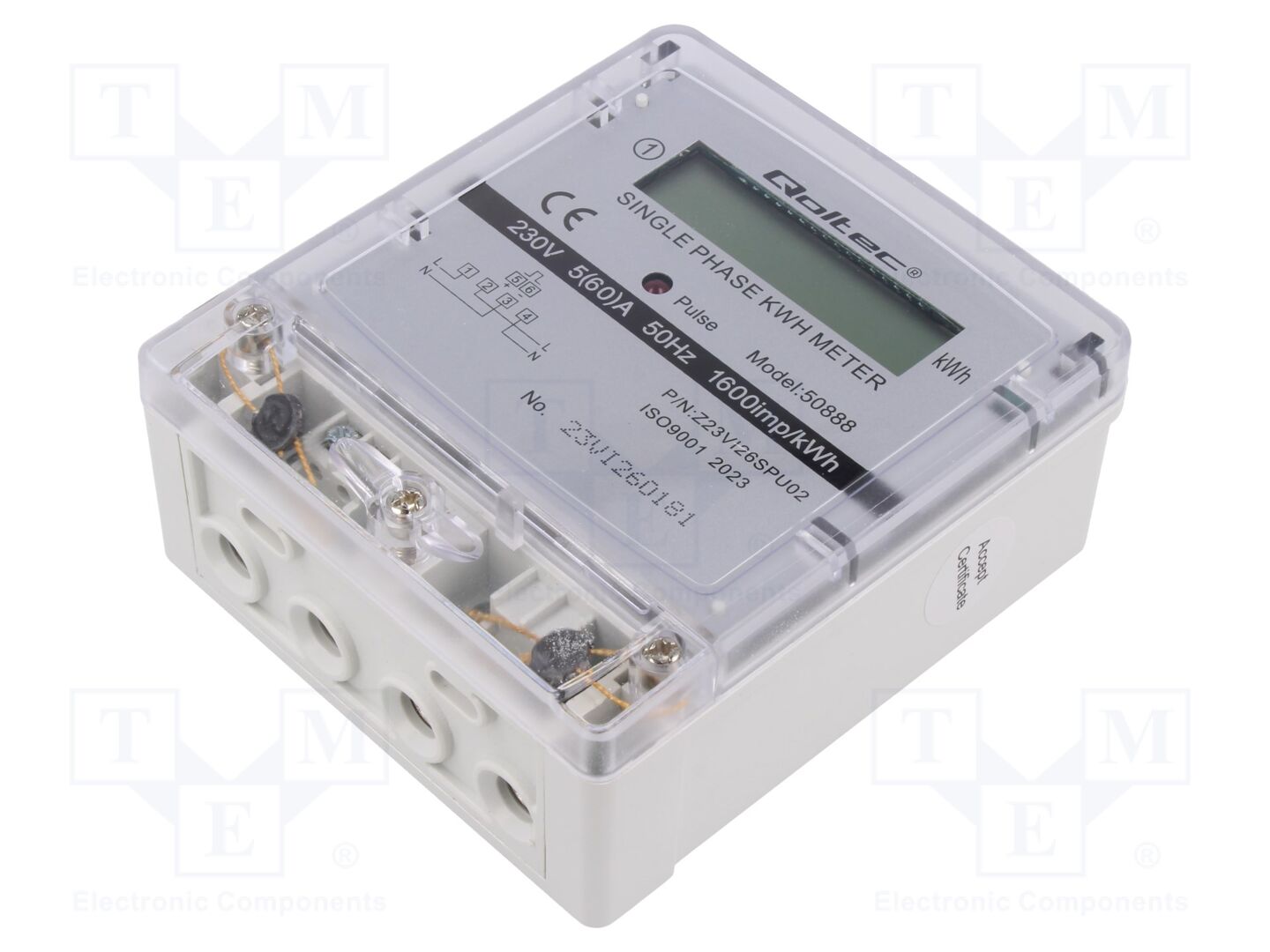QOLTEC 50888 Valvontarele 230VAC