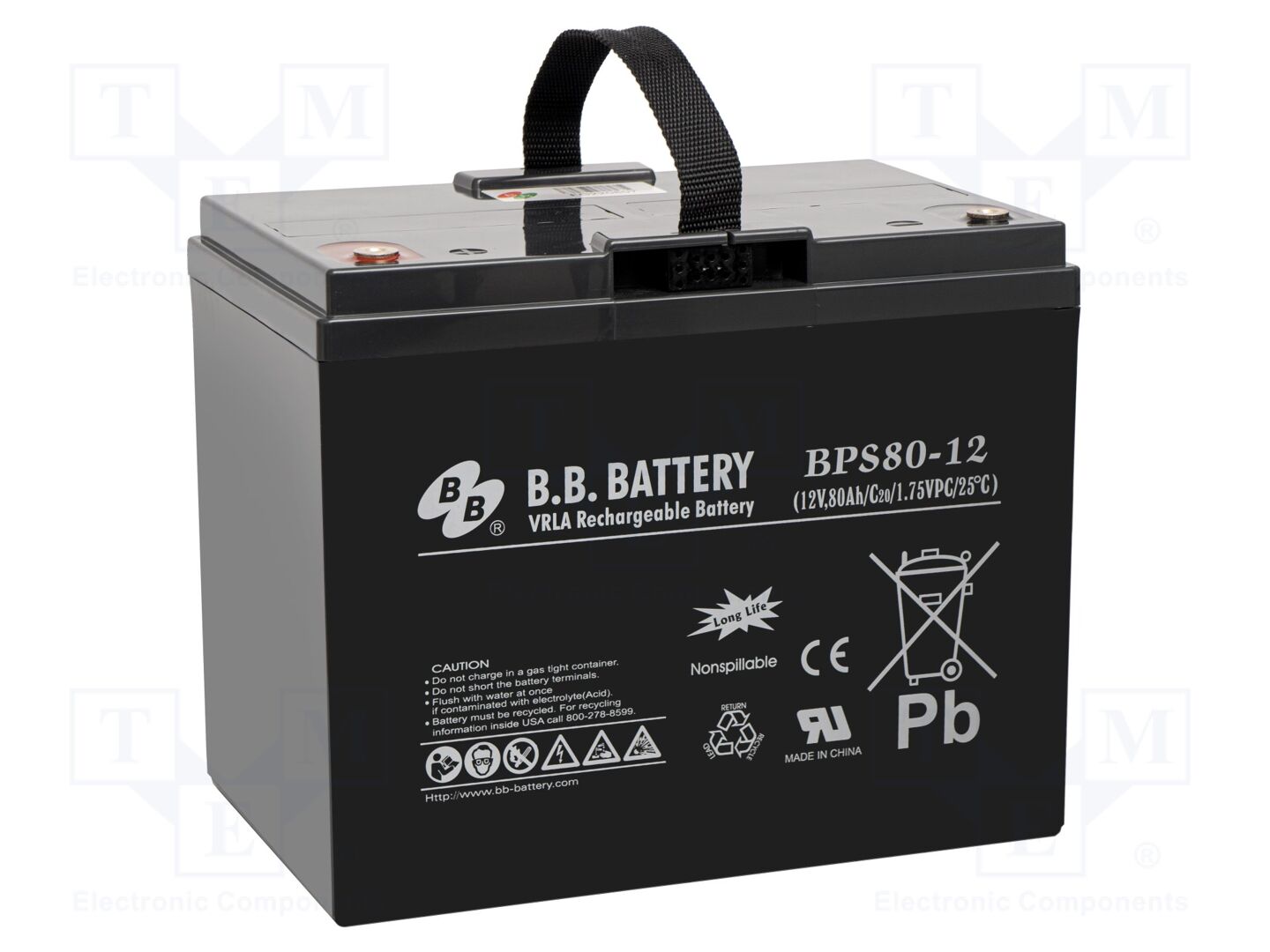 B.B. Battery ACCU-BPS80-12/BB Happoakku 12V