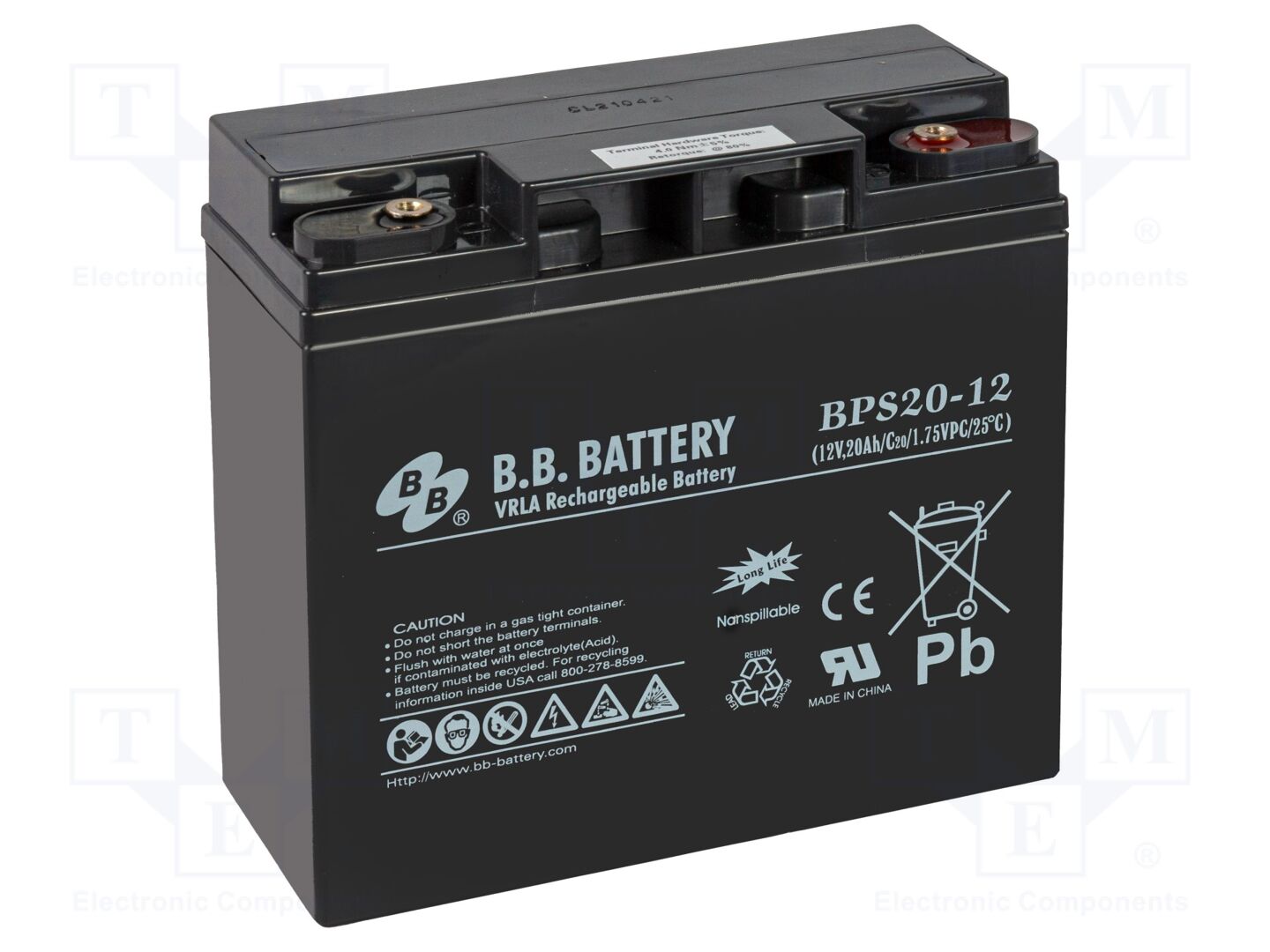 B.B. Battery ACCU-BPS20-12/BB Lyijyakku 12V 20Ah