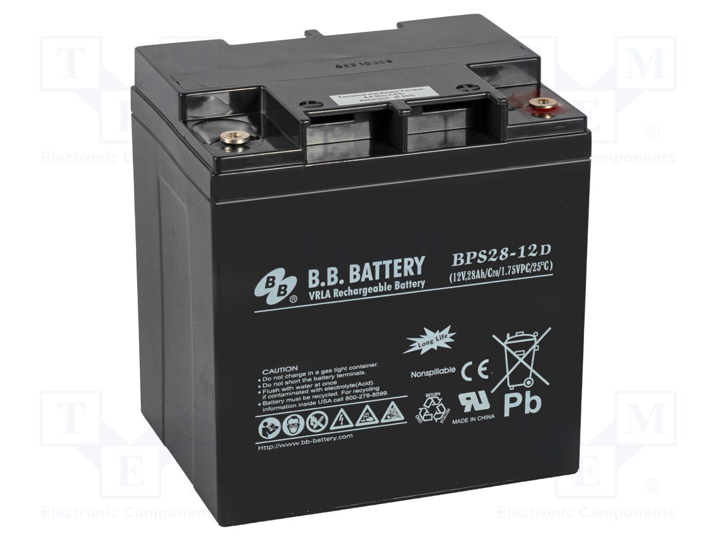 B.B. Battery ACCU-BPS28-12D/BB Akku 12V