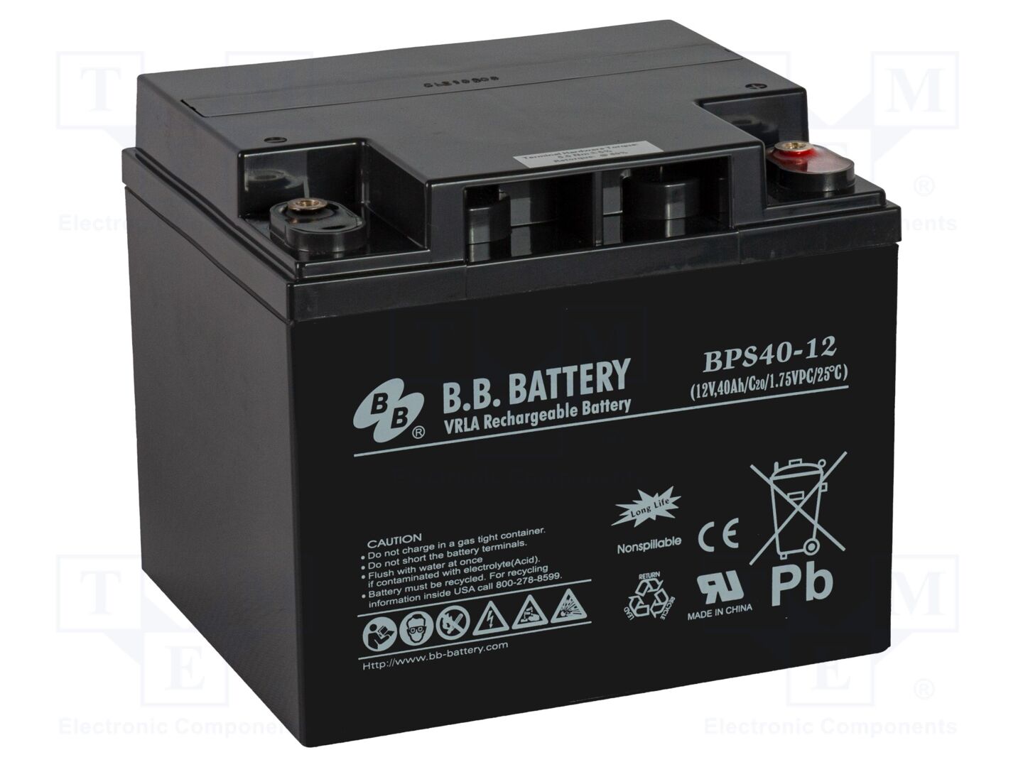 B.B. Battery ACCU-BPS40-12/BB Happo-lyijyakku 12V