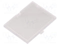 HAMMOND 1597D2MPRTPC Etupaneeli transparent