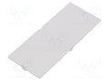 HAMMOND 1597D6MPH Etupaneeli light grey