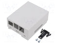 HAMMOND HM-1597KIT4MCPI3 Kotelo DIN-kiskoasennukseen 48.2g