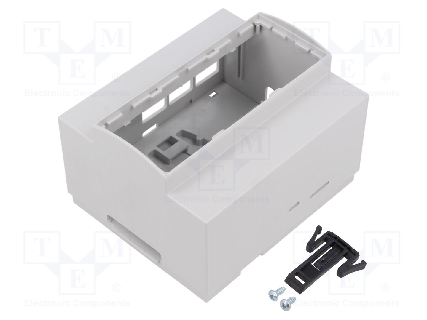 HAMMOND HM-1597KIT6MPI4 Kotelo sulautetuille järjestelmille DIN-kisko, harmaa