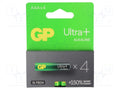 GP BAT-LR03/GP-UP-B4 Alkaliparisto AAA 1.5V